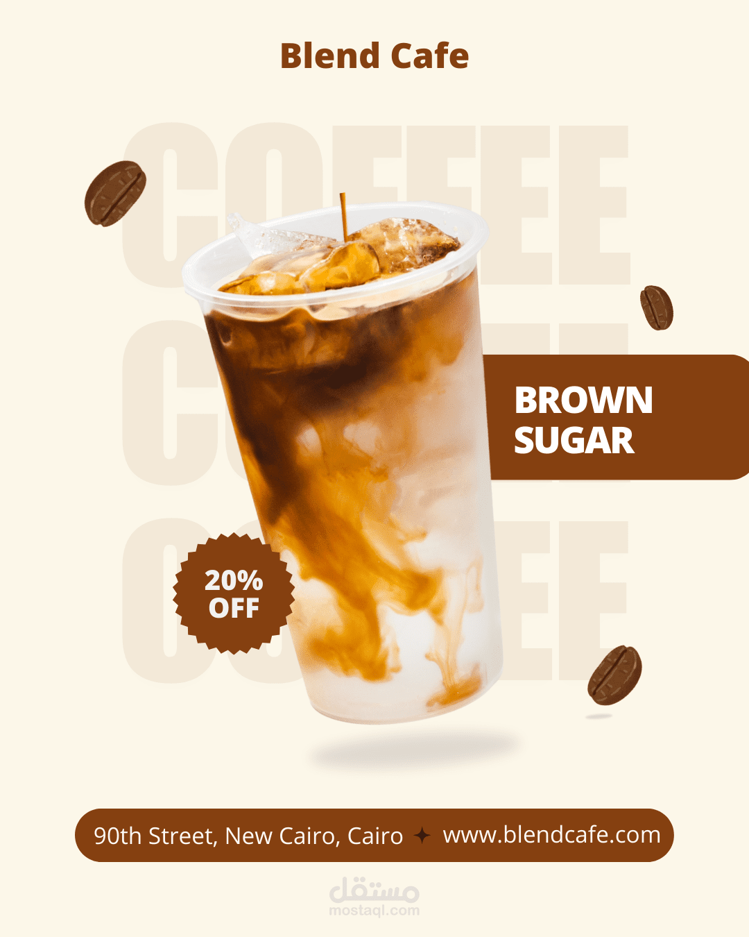 Blend Cafe — Promotional Post