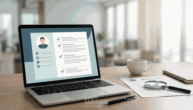 تصميم سيرة ذاتية احترافيه متوافقة مع أنظمة الـ ATS