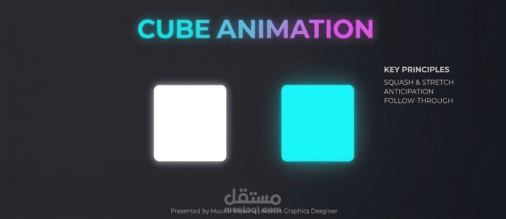مكعب انيميشن