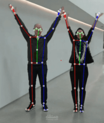 AI Interactive Pose System باستخدام تقنيات Computer Vision