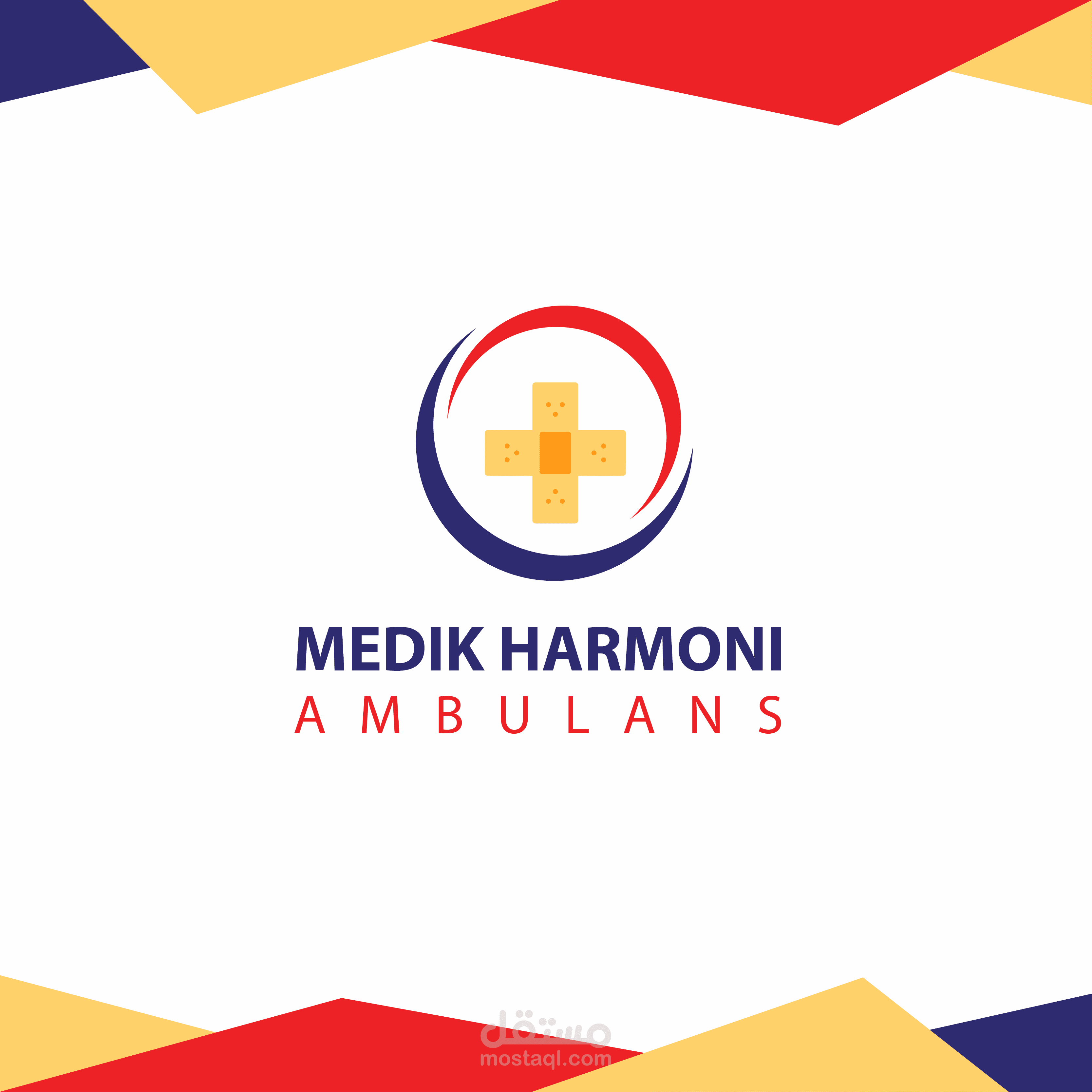 Medic Harmoni Ambulance Logo