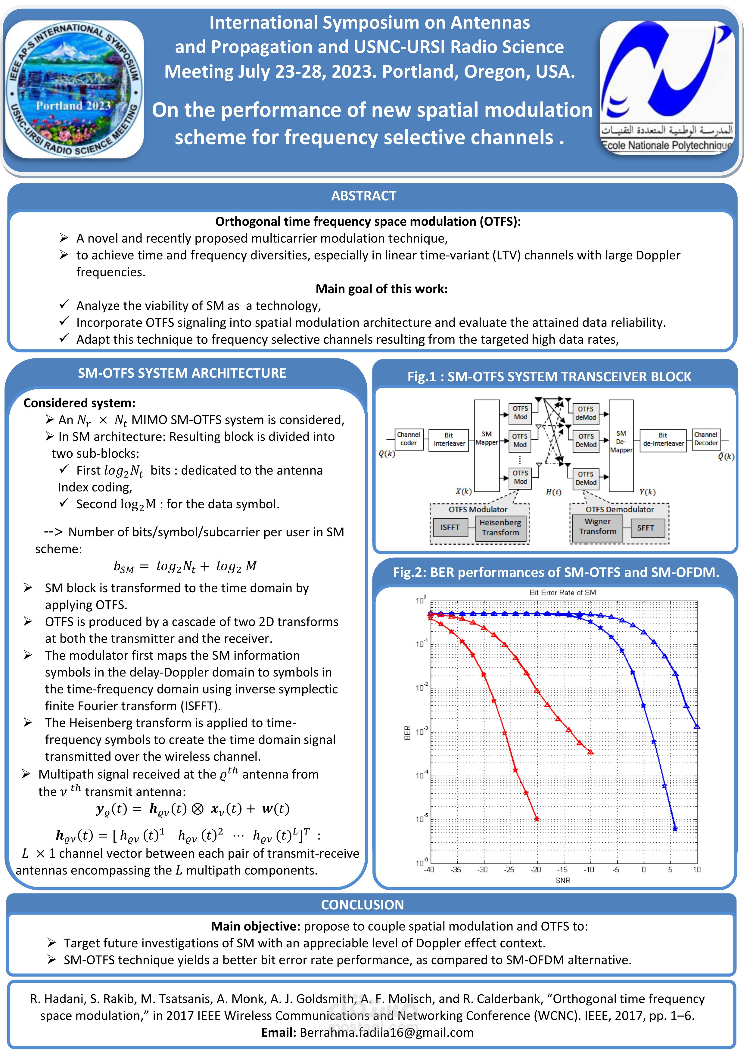 Poster for conference