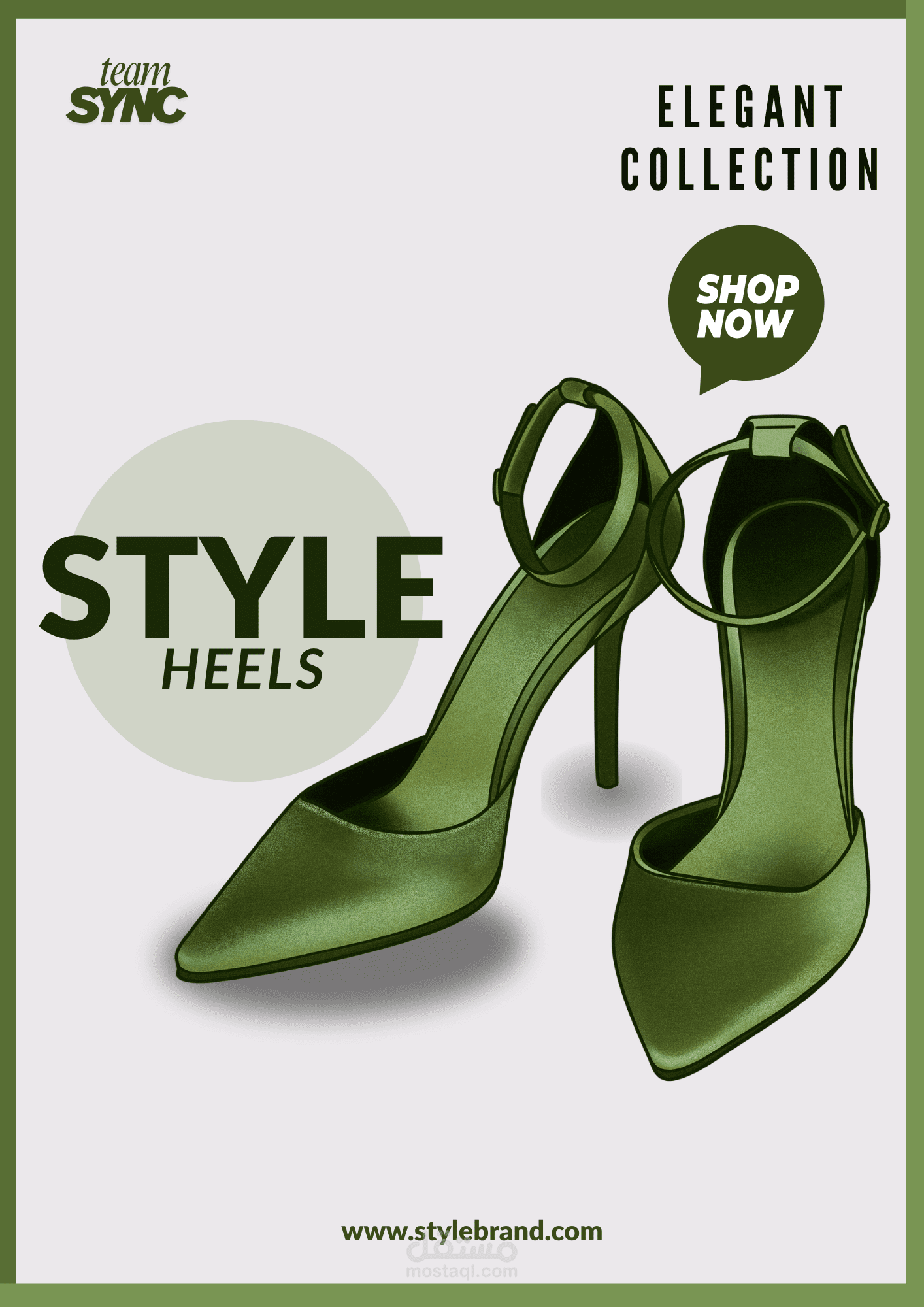Shoe advertisement