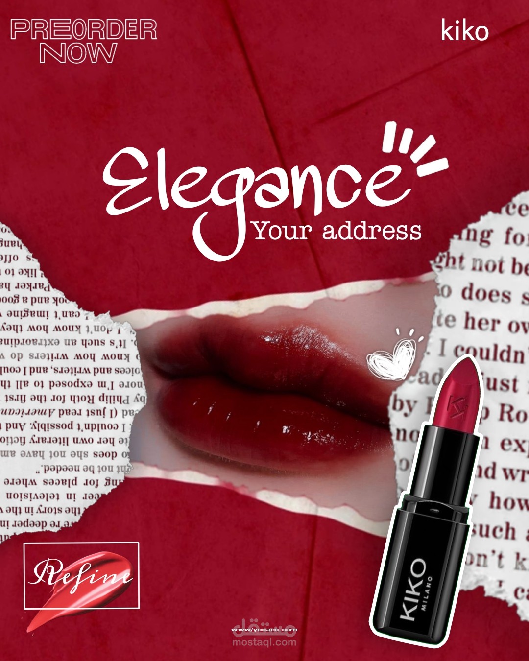 LIPSTICK canva AD