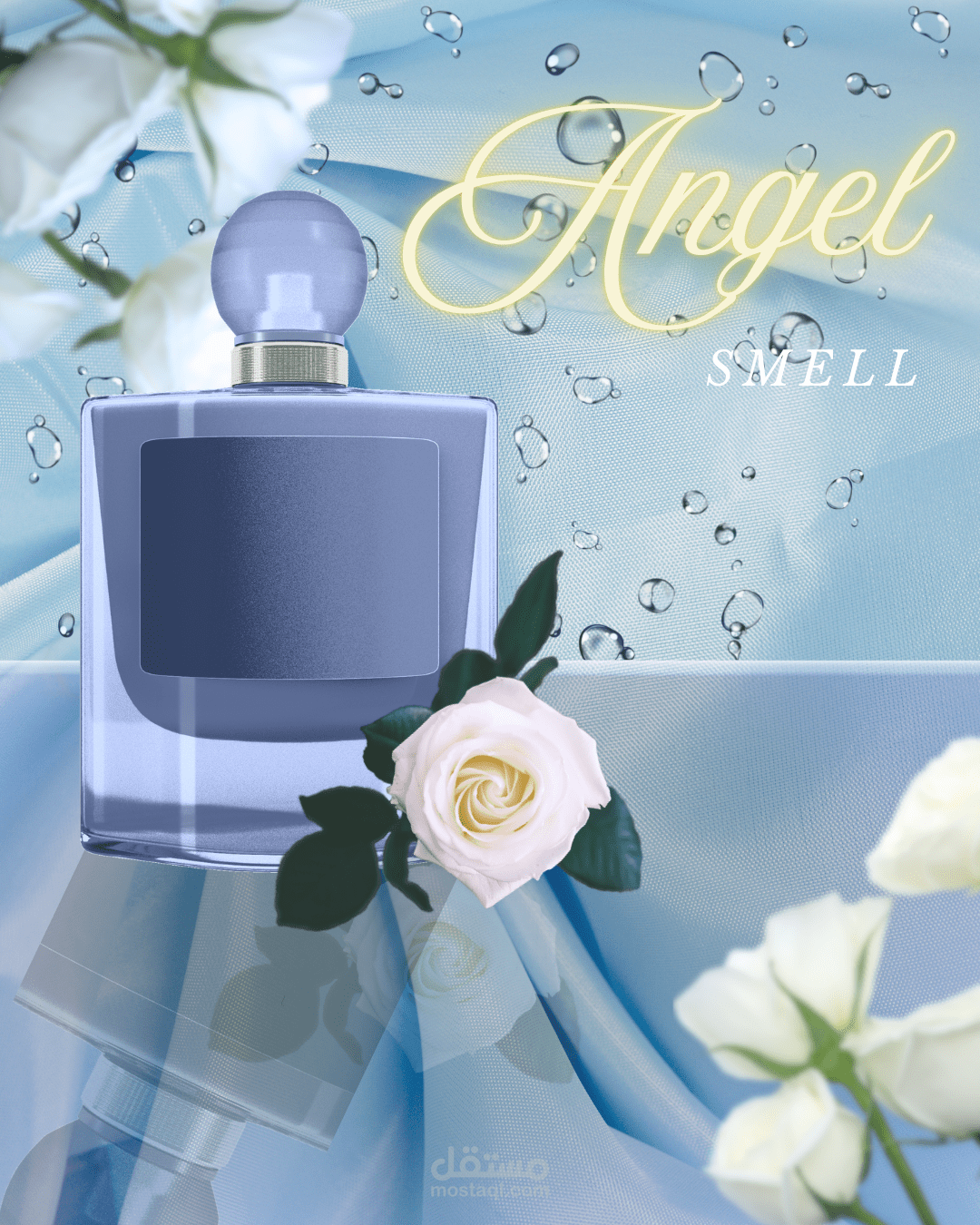 Advertisement for a luxury perfume