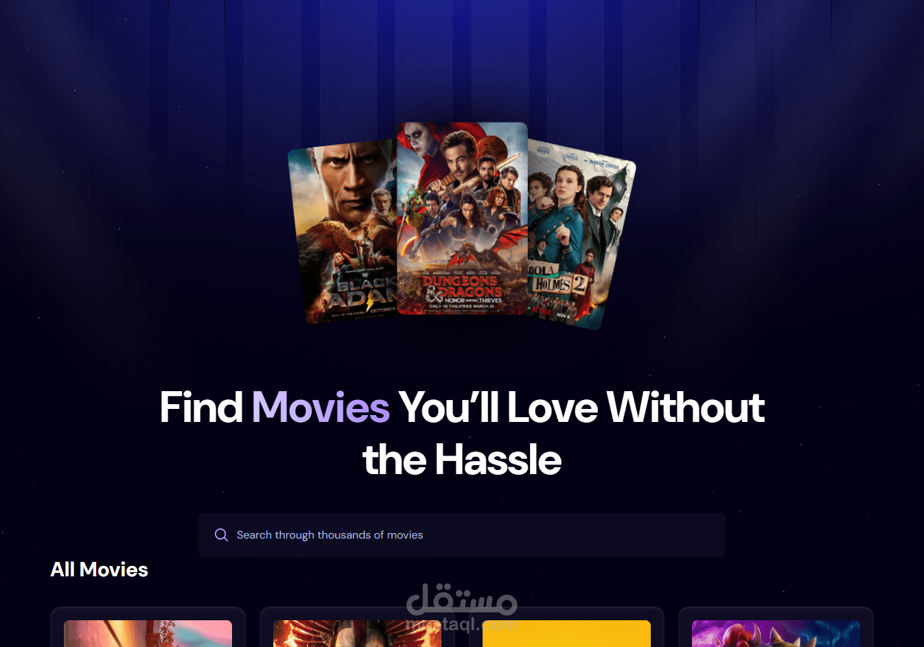 تصميم وتطوير موقع عرض احترافي متجاوب وسريع الأداء