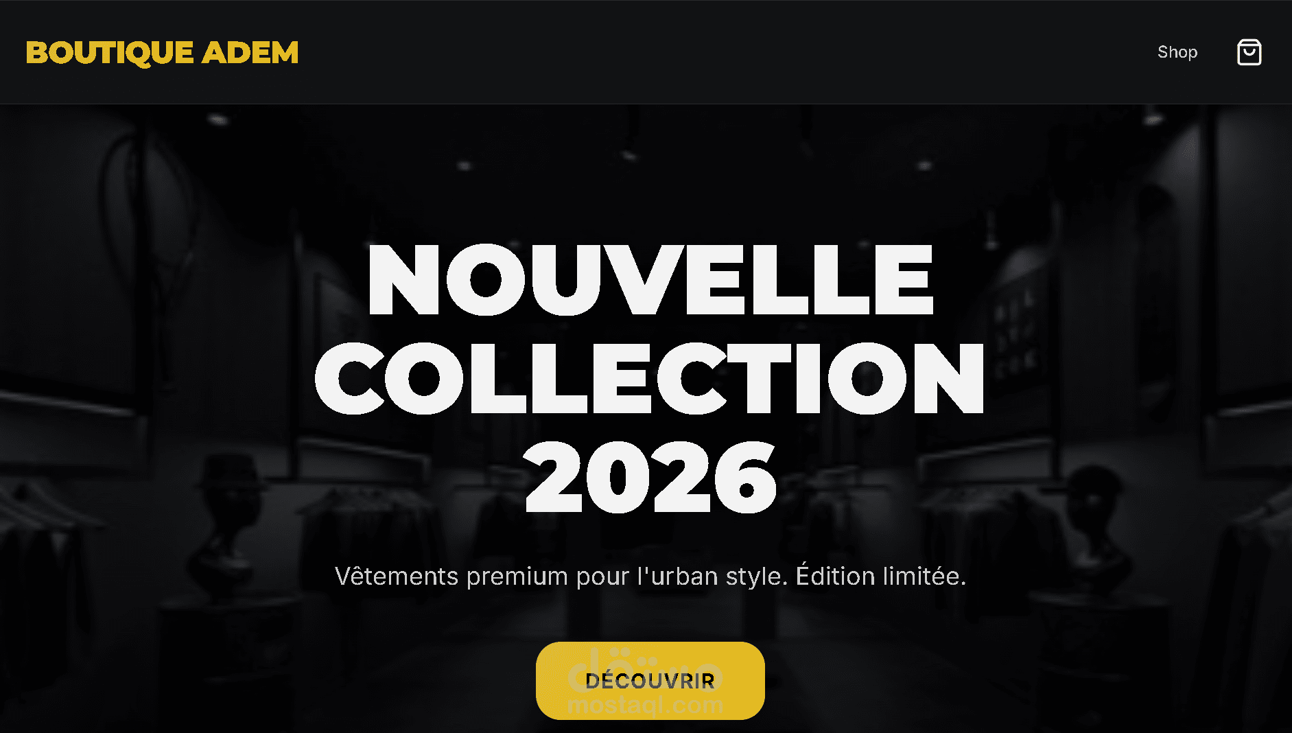 متجر آدم للملابس الرجالية الفاخرة - Adem Boutique