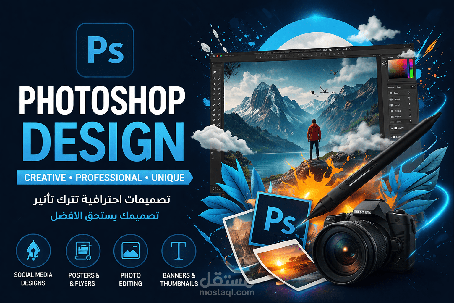 Professional Photoshop Design & Image Editing