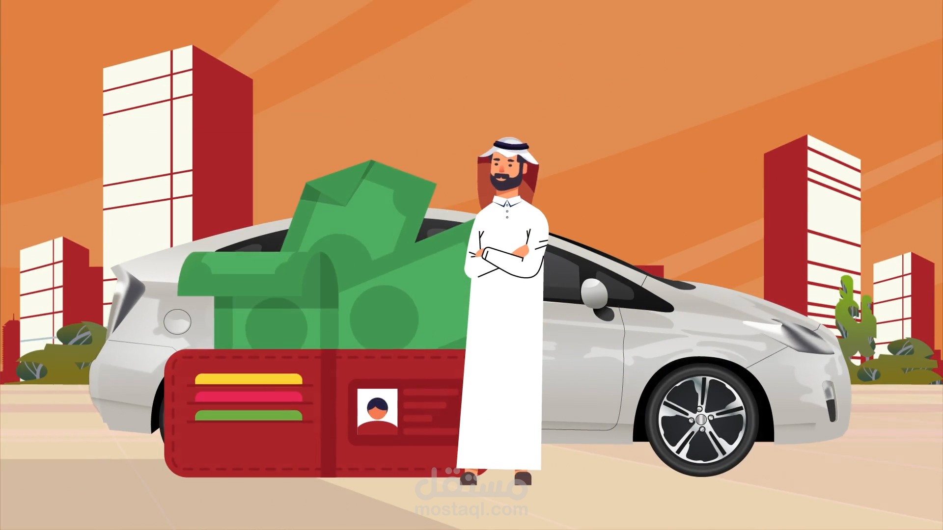 موشن جرافيك لصالح شركة سيارات