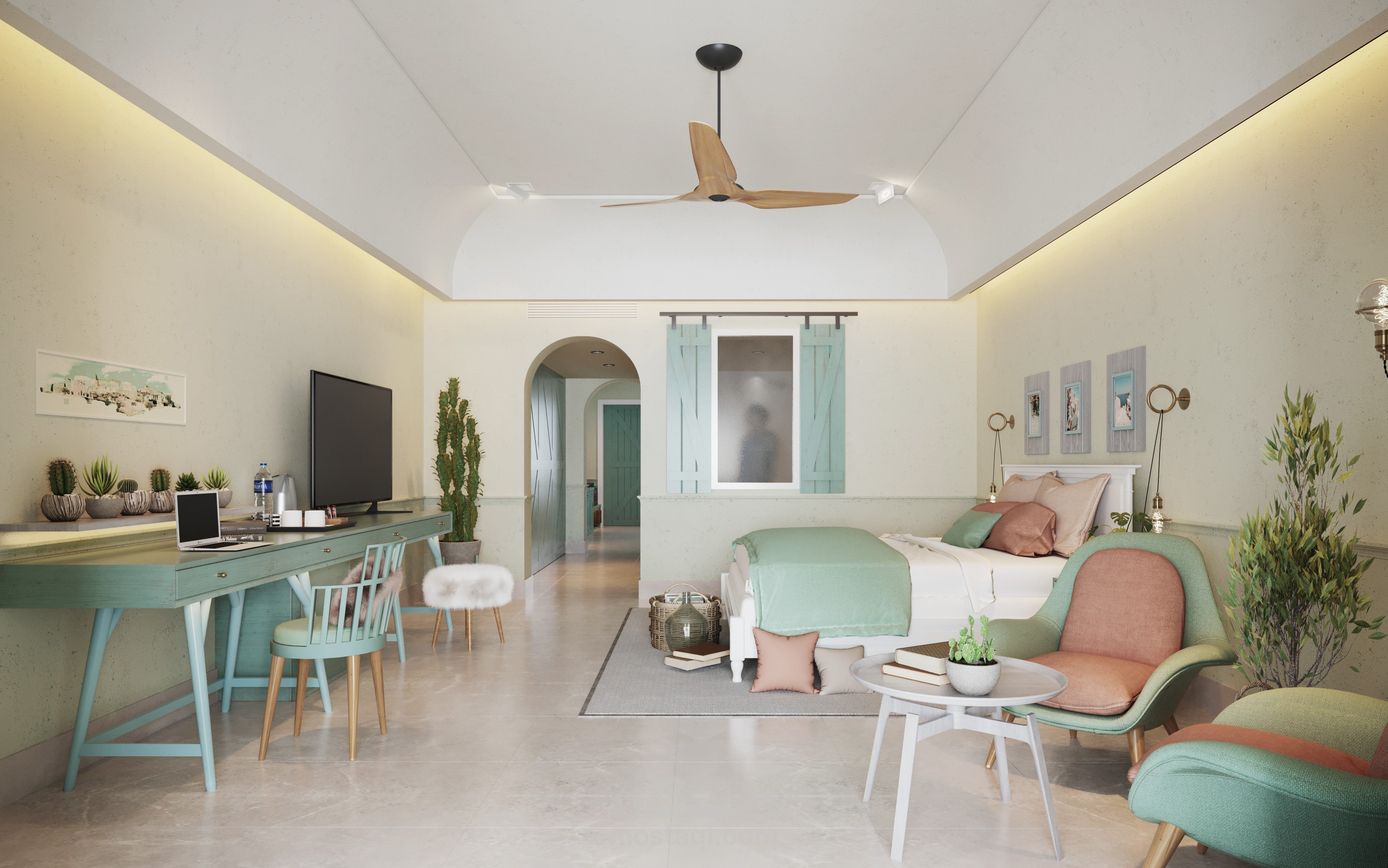 تصميم فيلا بمدينة العلمين