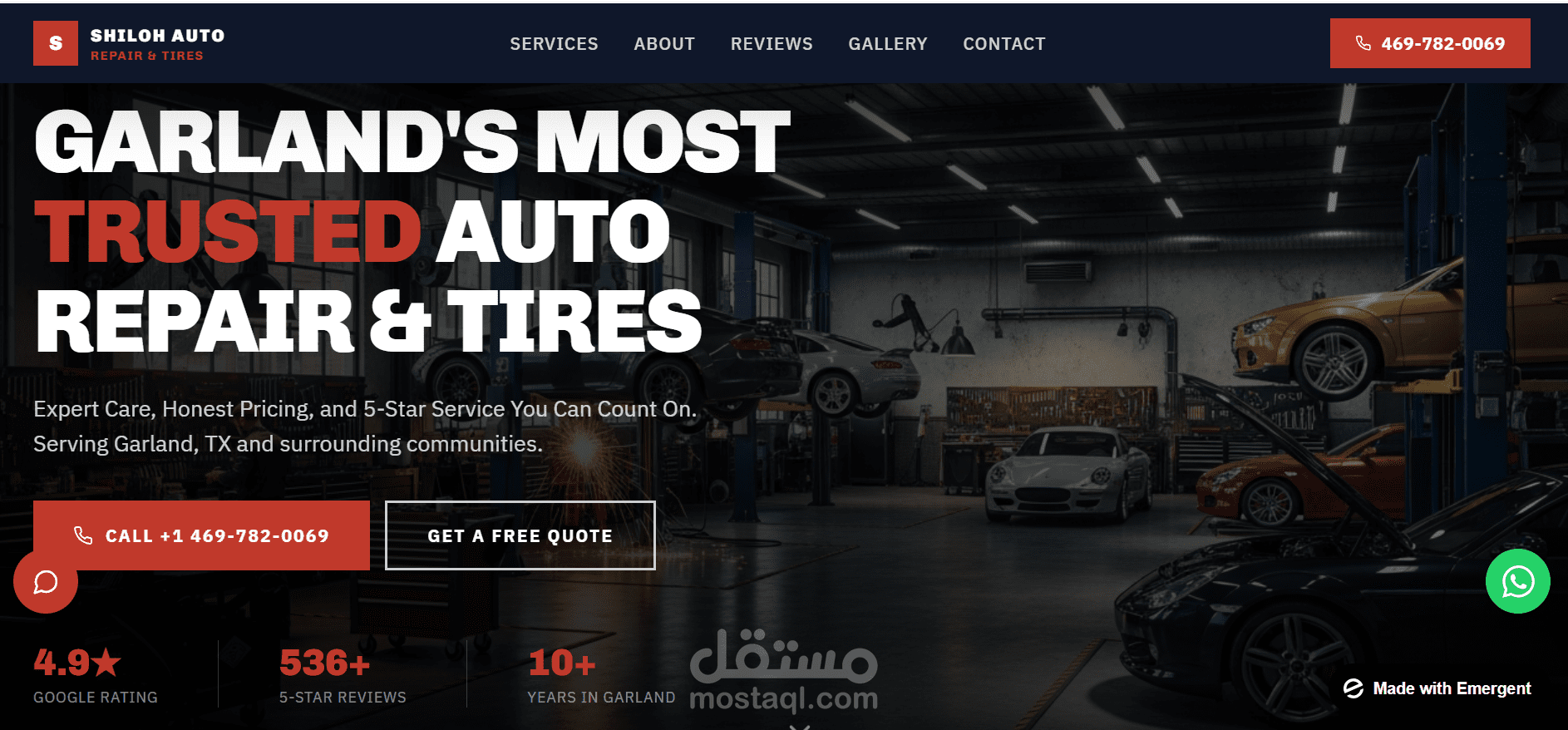 GARLAND'S MOST TRUSTED AUTO REPAIR & TIRES