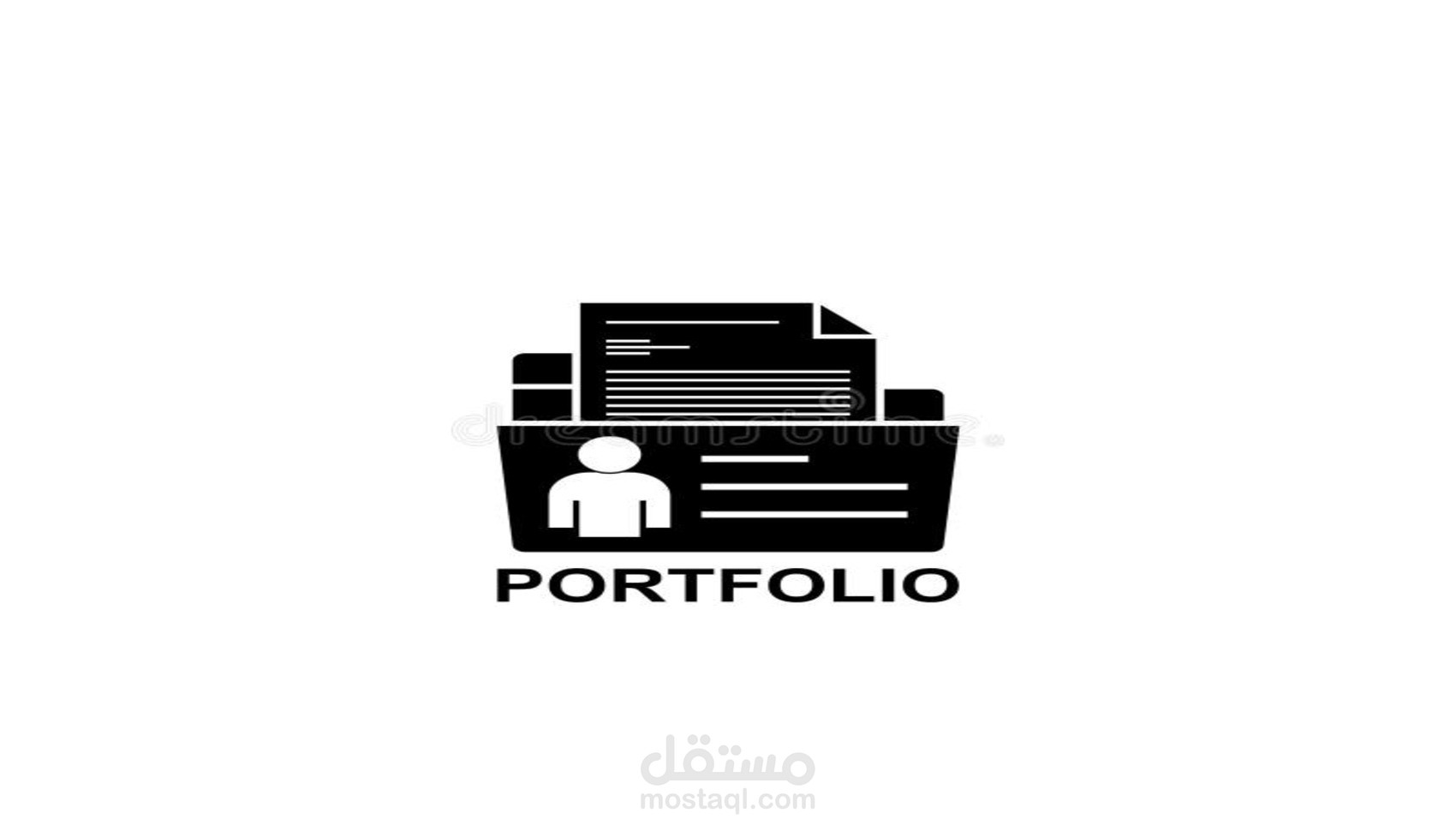 تصميم وتطوير موقع "معرض أعمال" (Professional Portfolio) متجاوب بالكامل.