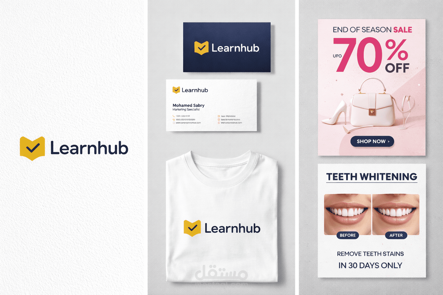 Professional logo design and complete visual identity