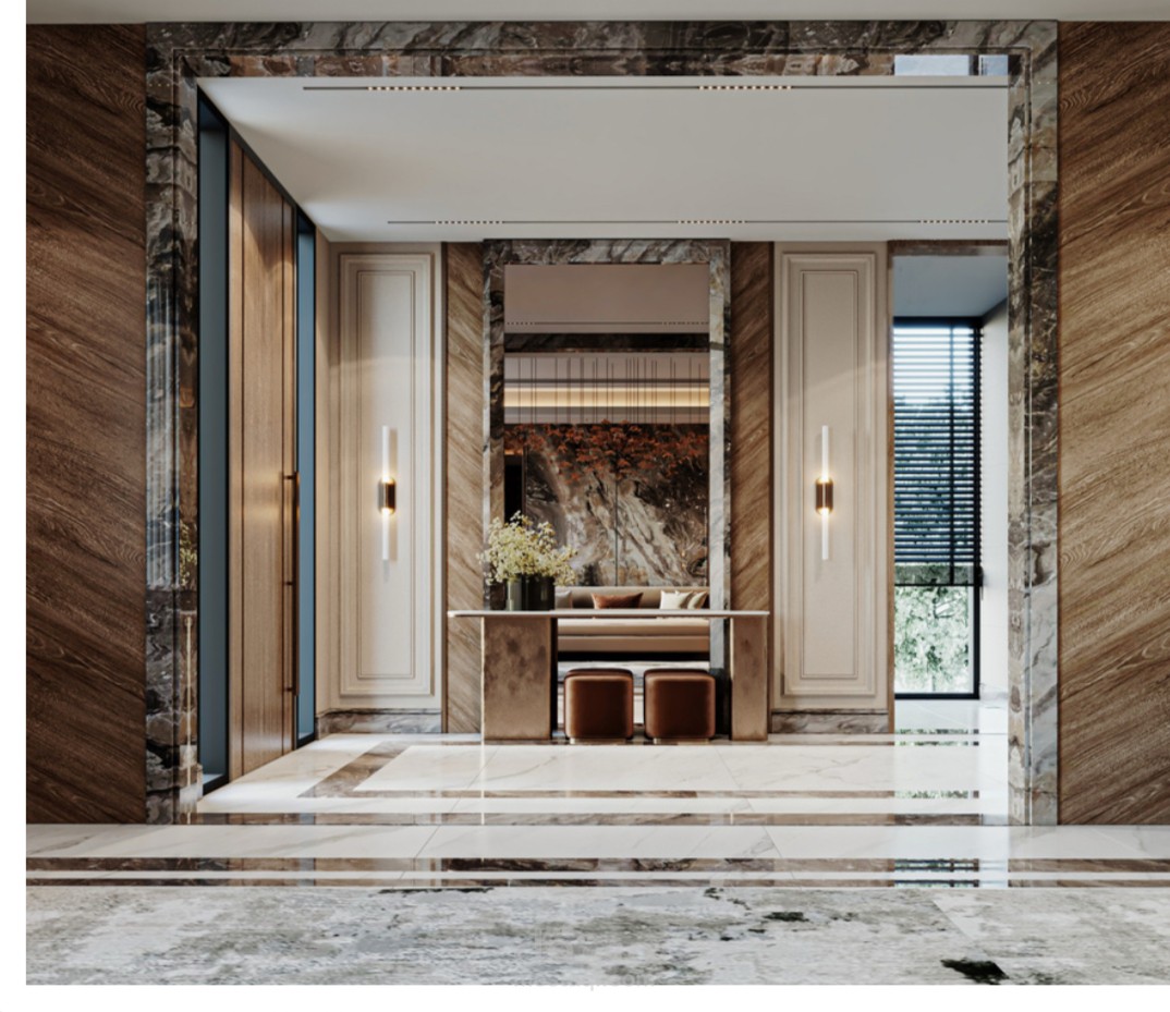 مدخل داخلي فيلا luxury