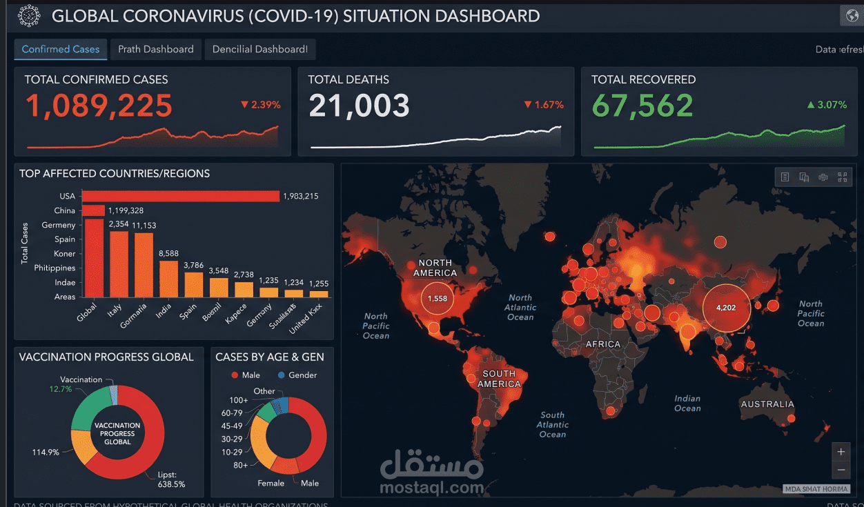 coronavirus dashboard