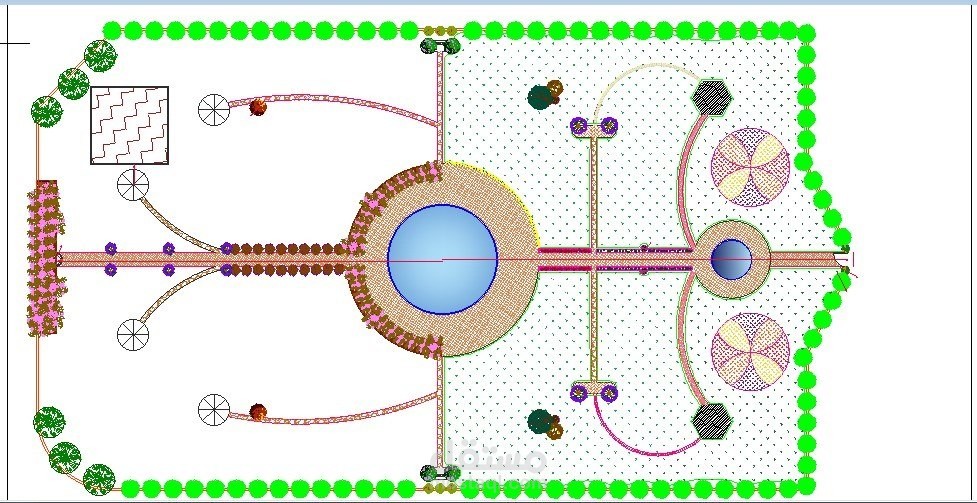 مخطط الاوتوكاد 2D