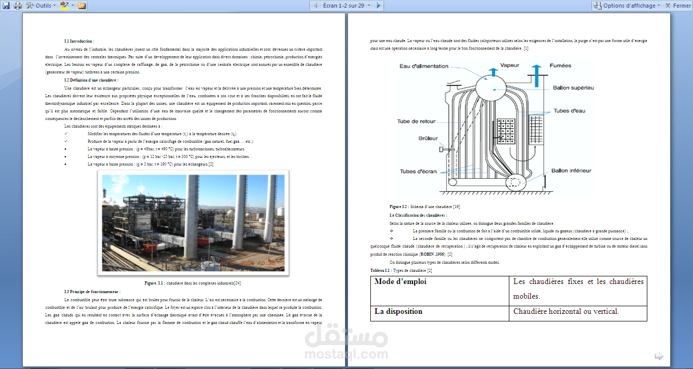 كتابة و تنسيق مذكرات و كتيبات