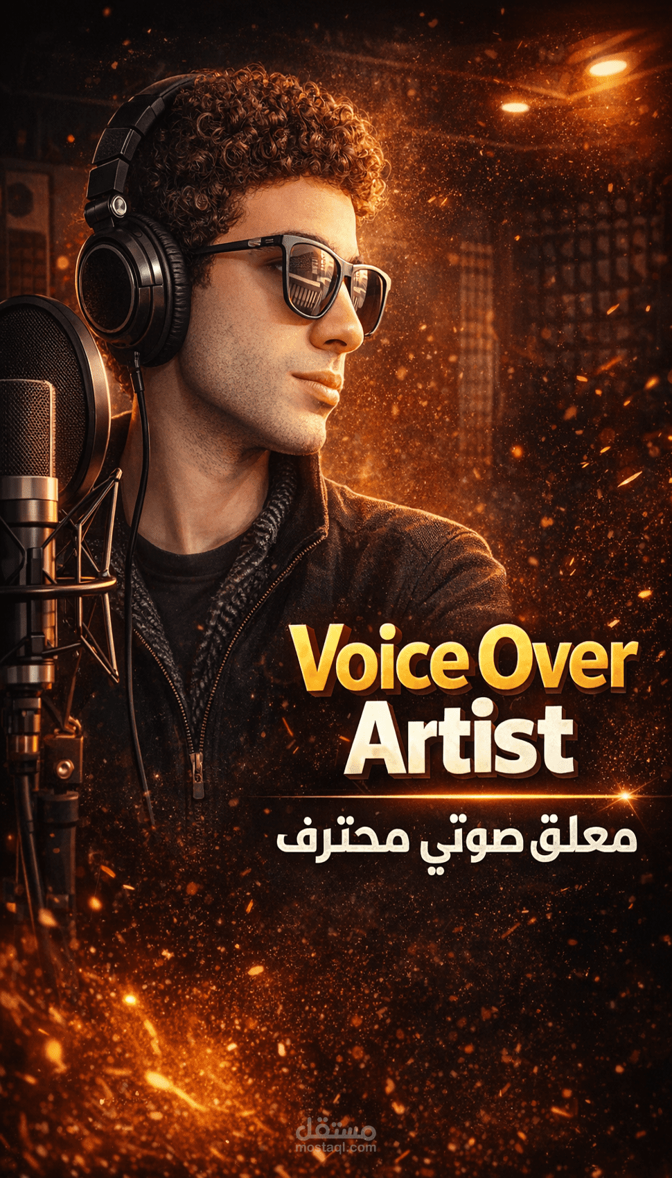 تعليق صوتي لمنصة تعليمية