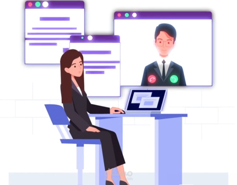 فيديو موشن غرافيك لمنصة WellCareer