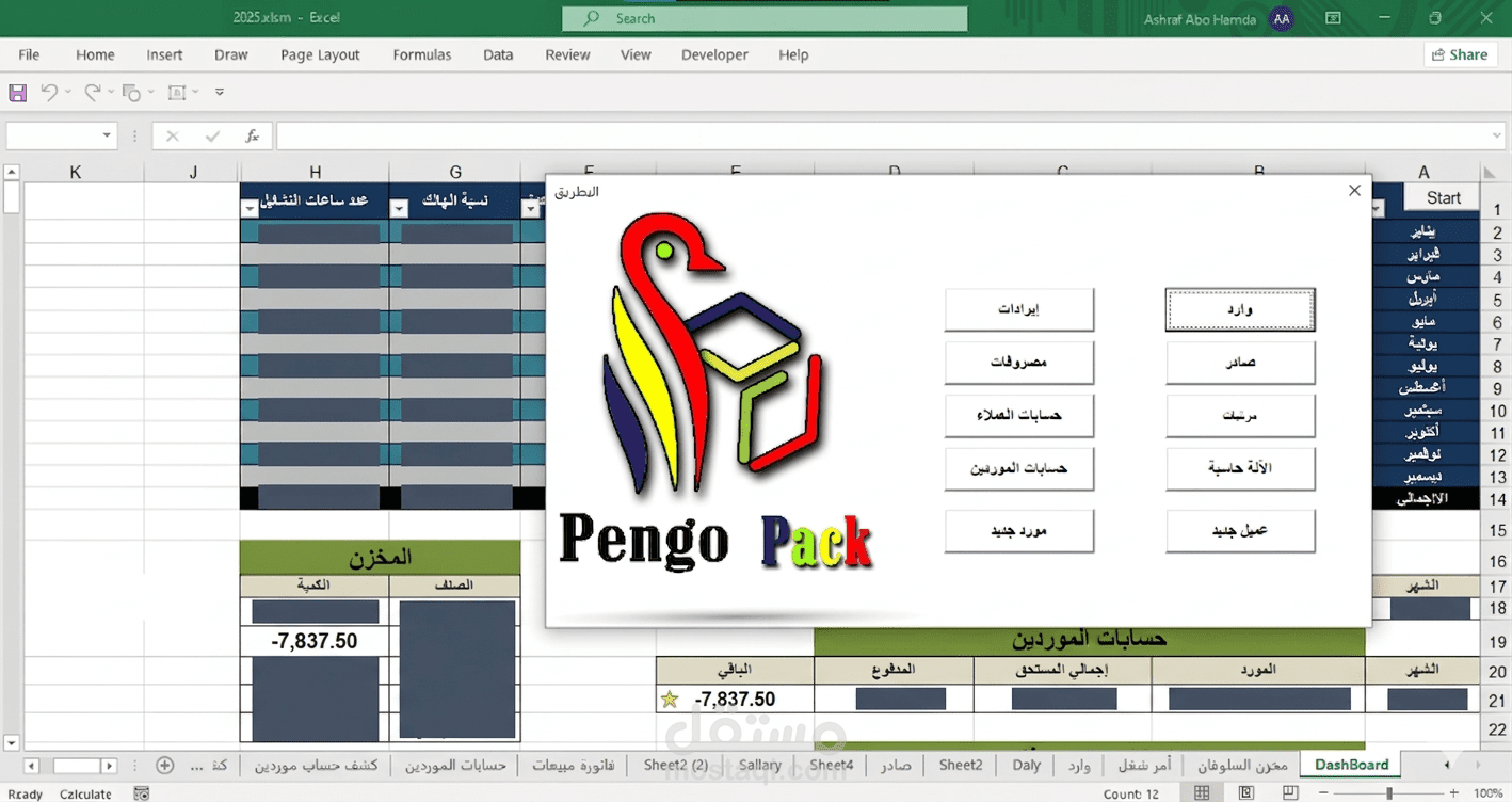 نظام إدارة أعمال متكامل