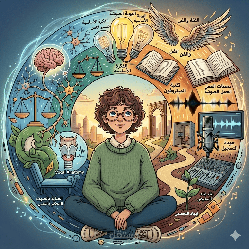 عينة تعليق صوتى اداء وثائقي تعليمى