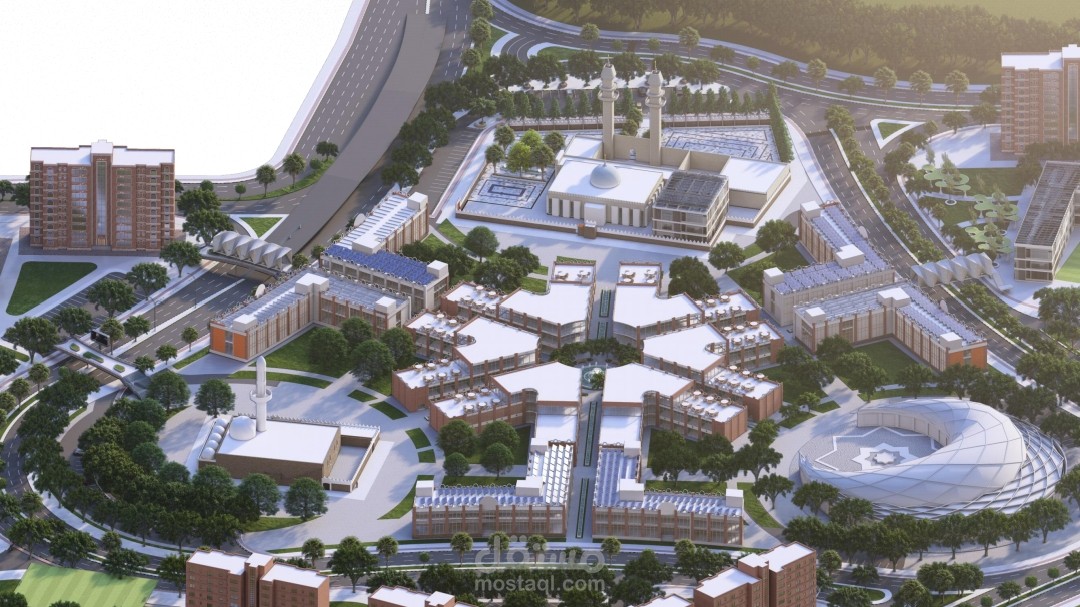 إعادة تأهيل وتطوير منطقة "المشهد" التاريخية - تصميم حضري ومعماري متكامل