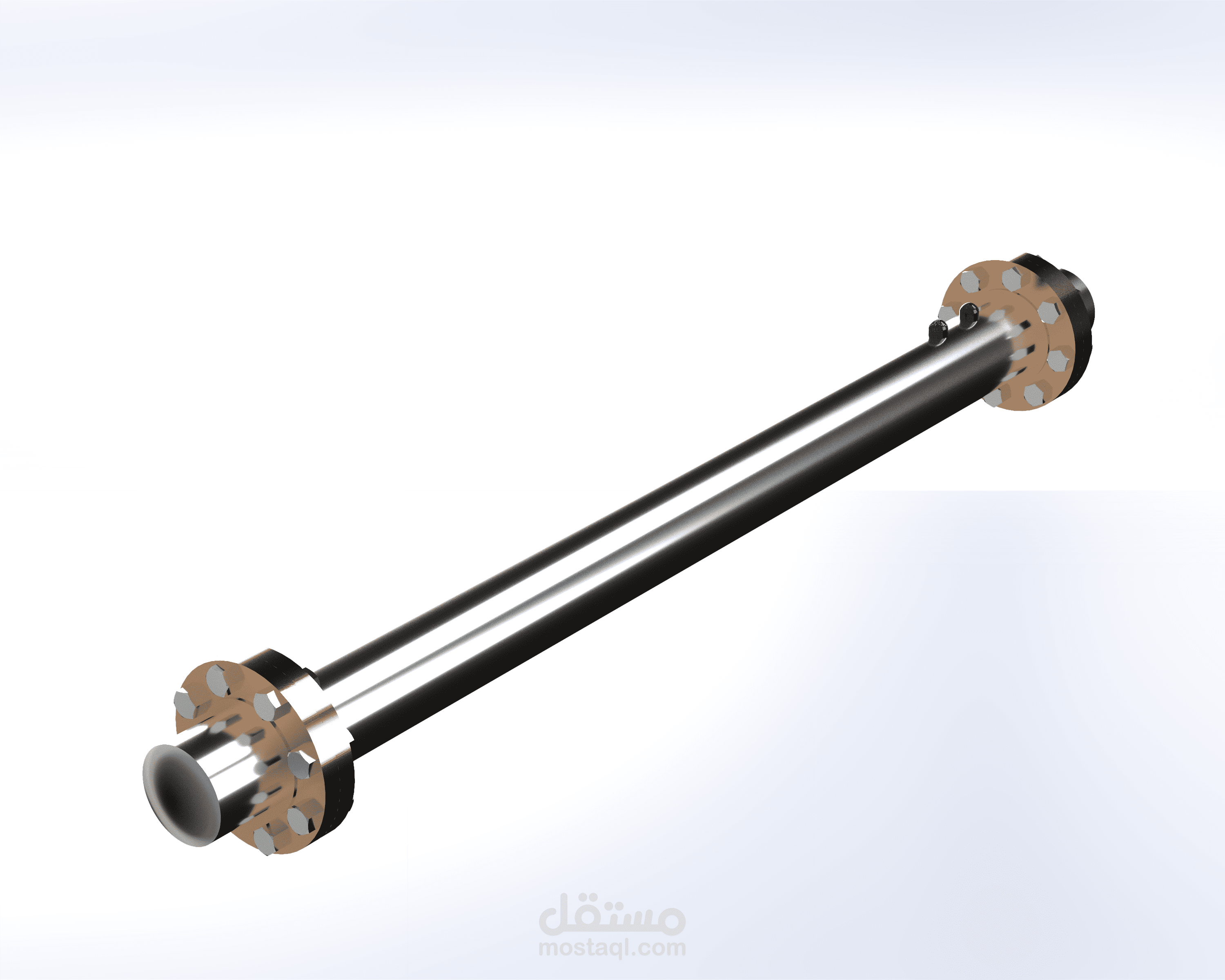 تصميم ميكانيكي دقيق لأنبوب اختبار ممانعة وعزل المواد هندسياً (Impedance Tube)