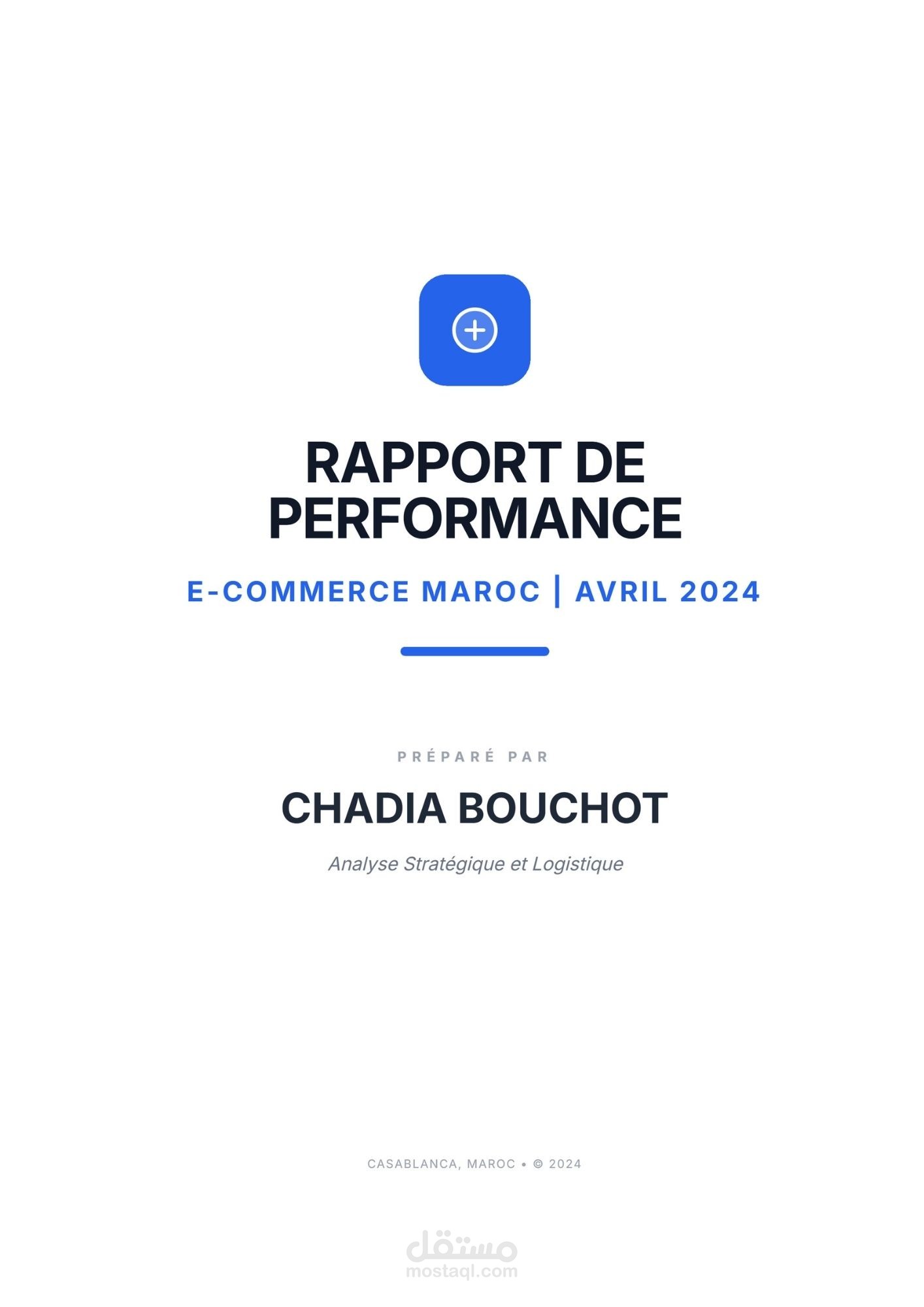 RAPPORT DE PERFORMANCE - ANALYSE DES VENTES