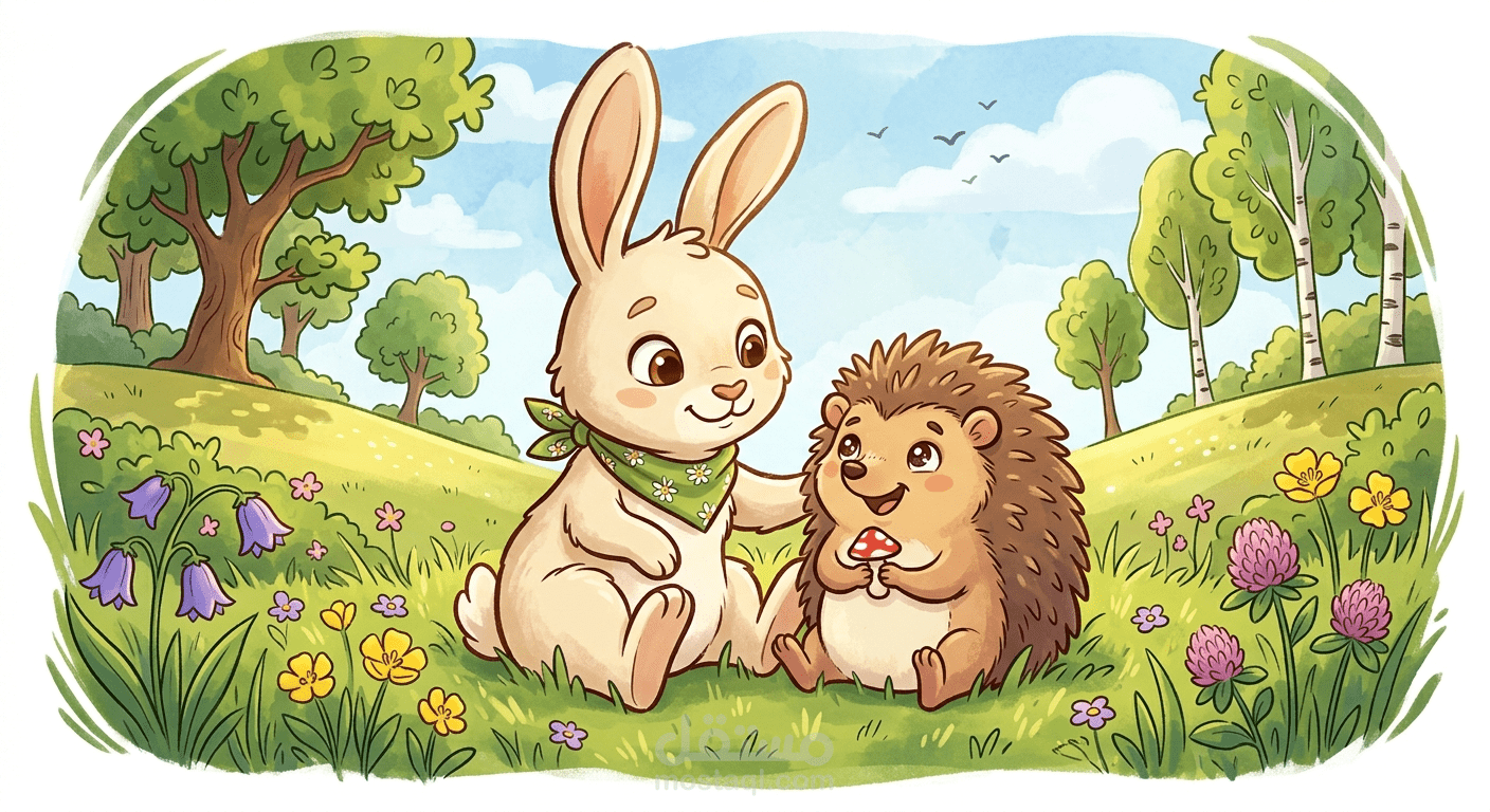 الأرنب نبيل والقنفذ {Nabil & The Hedgehog}