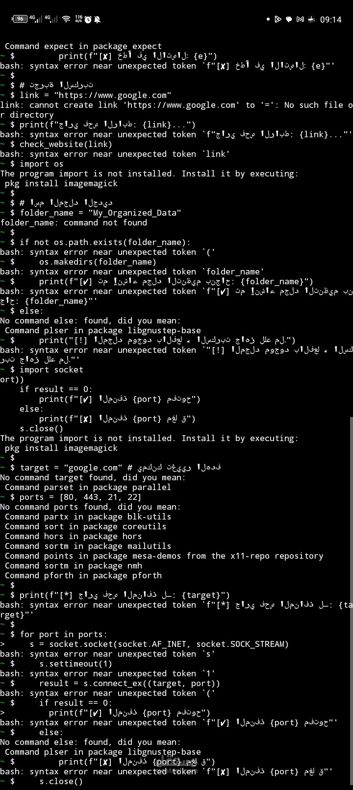 أداة Python متقدمة لفحص أمن المواقع واكتشاف الثغرات