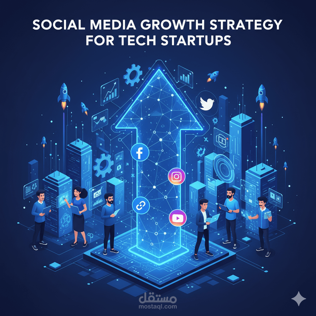 “Social Media Growth Strategy for Tech Startups”