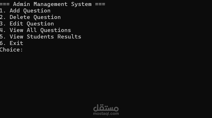 C++ Computer-Based Examination System