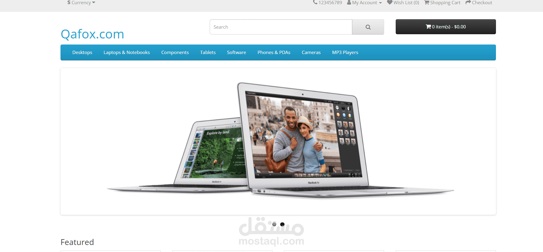 Manual Testing – E-commerce Website (TutorialsNinja Demo)