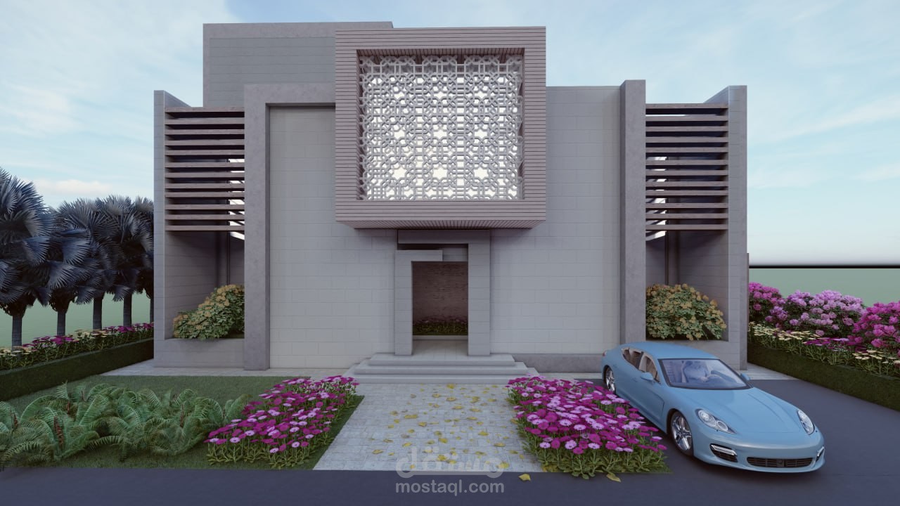 تصميم منزل عصري