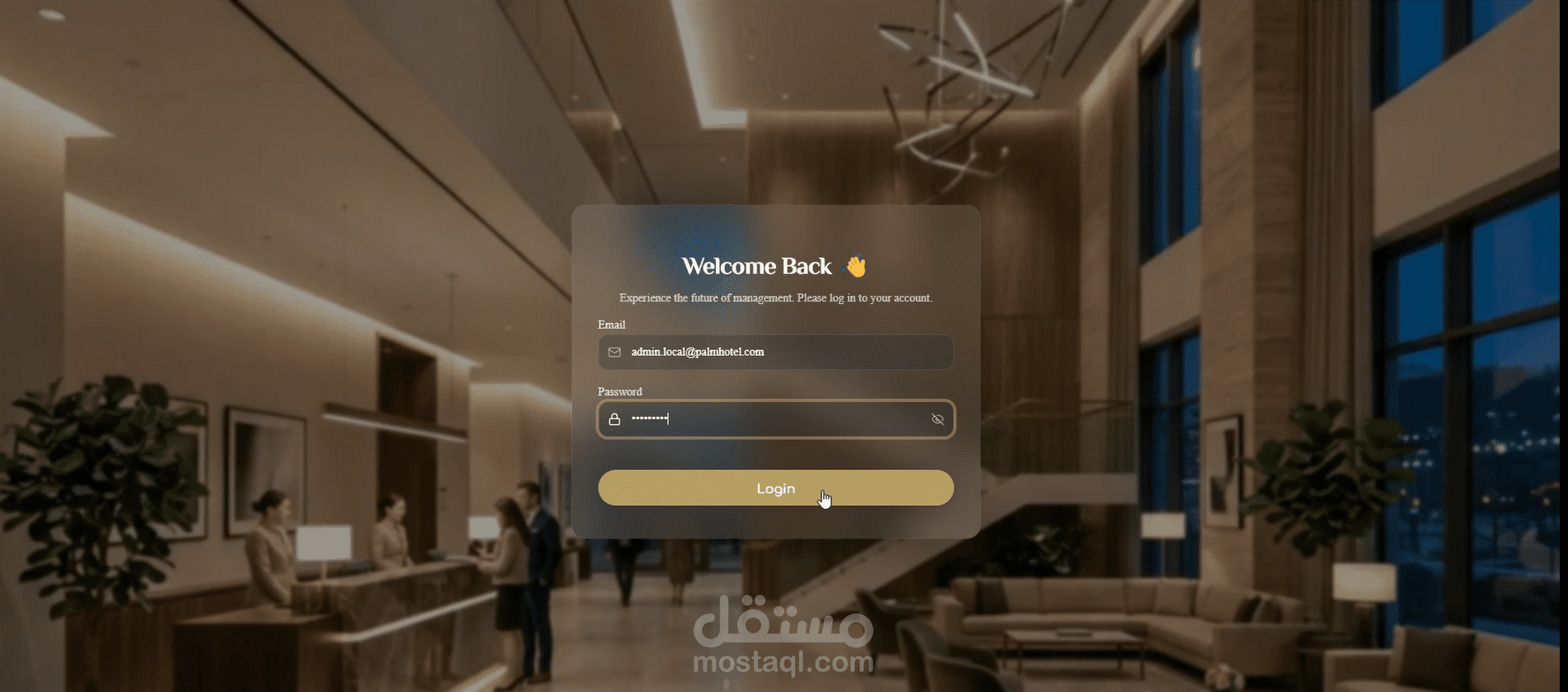 Palm Mirage Admin Dashboard
