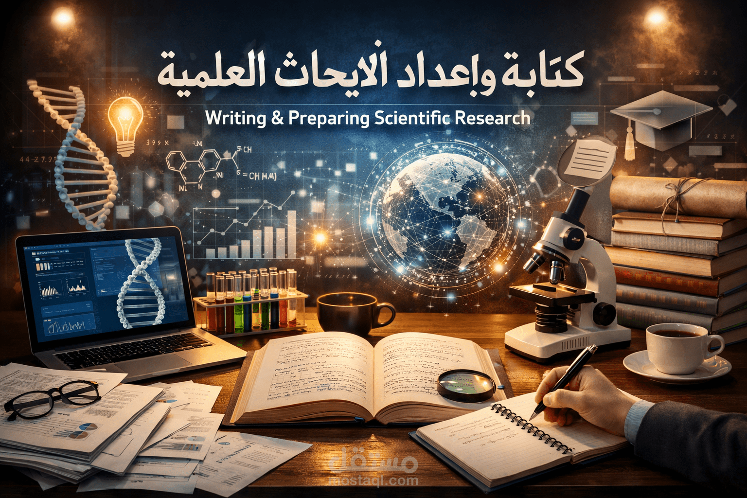 كتابة وإعداد الأبحاث العلمية