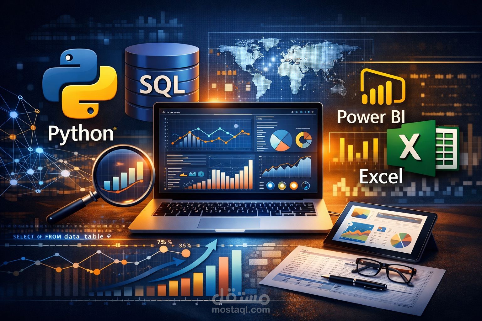 تحليل البيانات لفندق