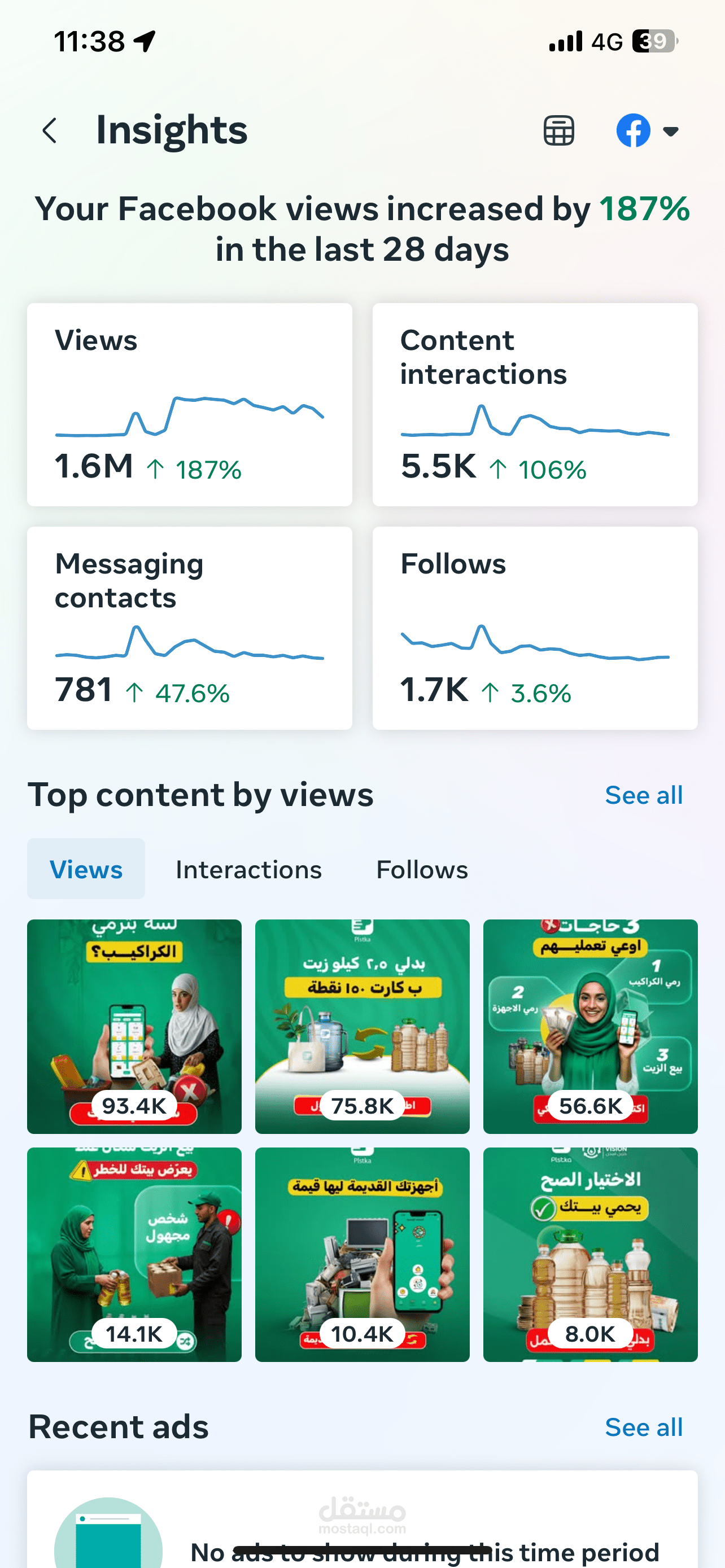 ادارة صفحة شركة بلستكة