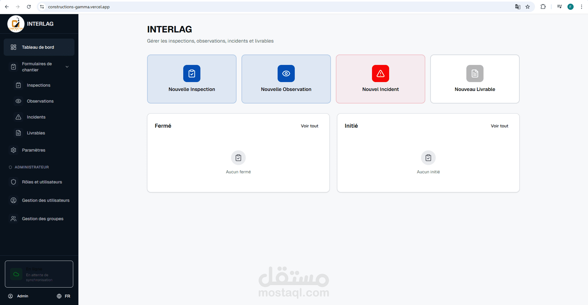 Appli PowerApps Construction