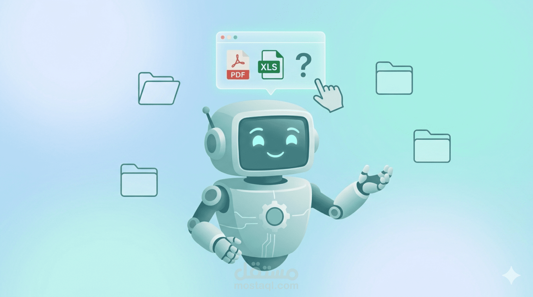 تصميم شات بوت ذكي باستخدام RAG وربطه بملفاتك (PDF / Google Drive / Database)