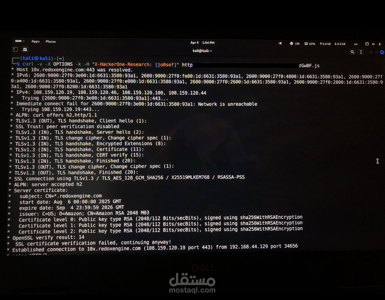 تحليل ردود السيرفر وتأمين بيانات الـ APIs من التسريب