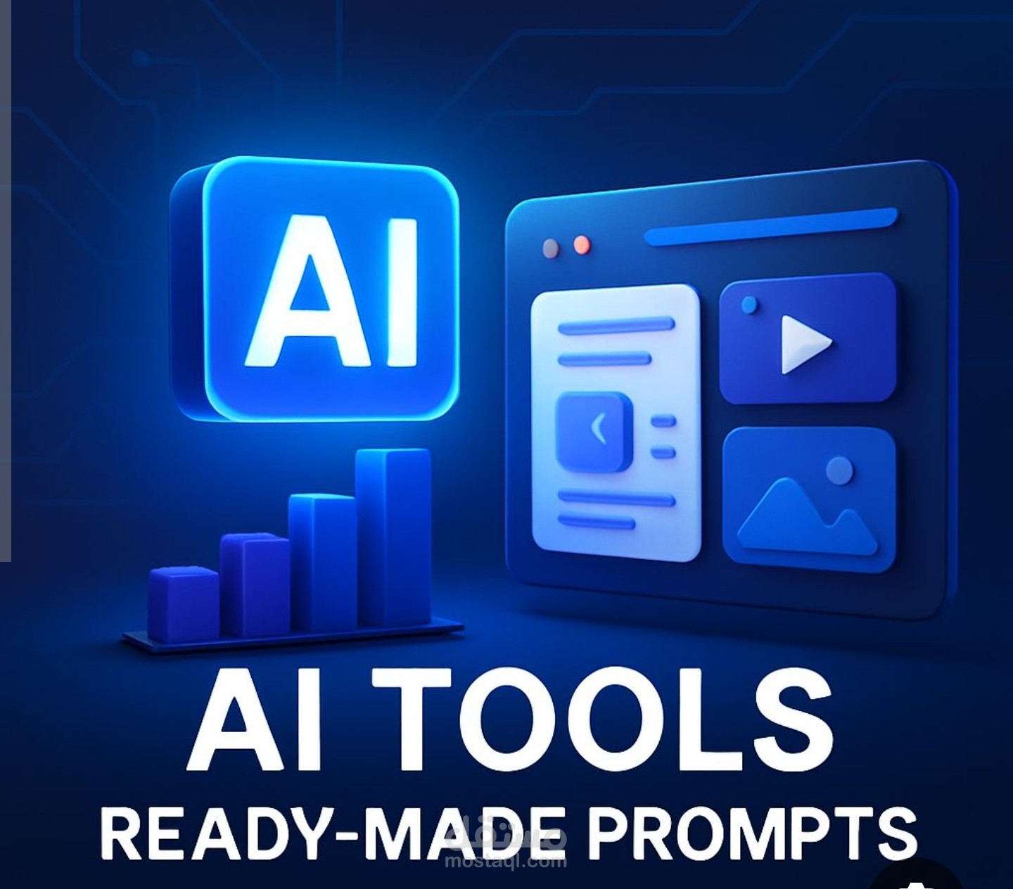 دراسة جدوى اقتصادية لإطلاق مكتبة برومبتات AI عربية (PDF)