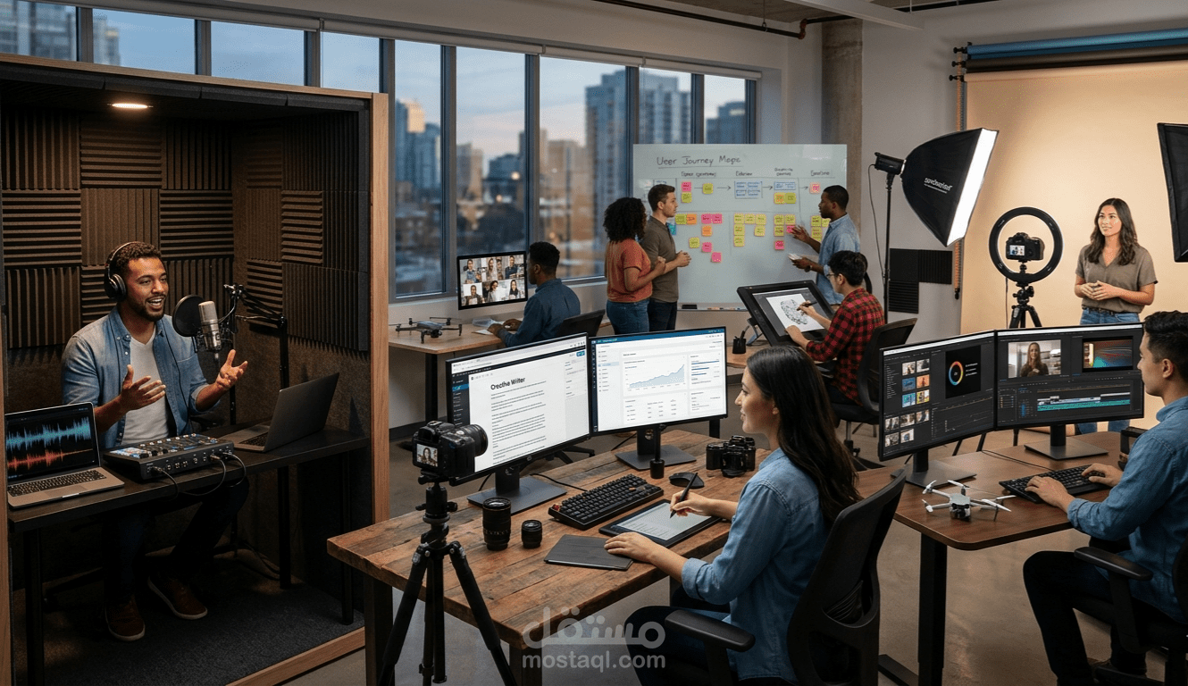 صناعة المحتوى في 2026: من مجرد كتابة الكلمات إلى بناء الإمبراطوريات الرقمية