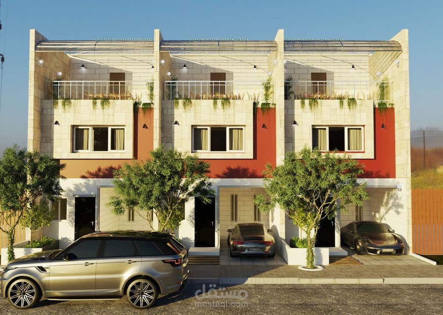 Villa Modern Front View
