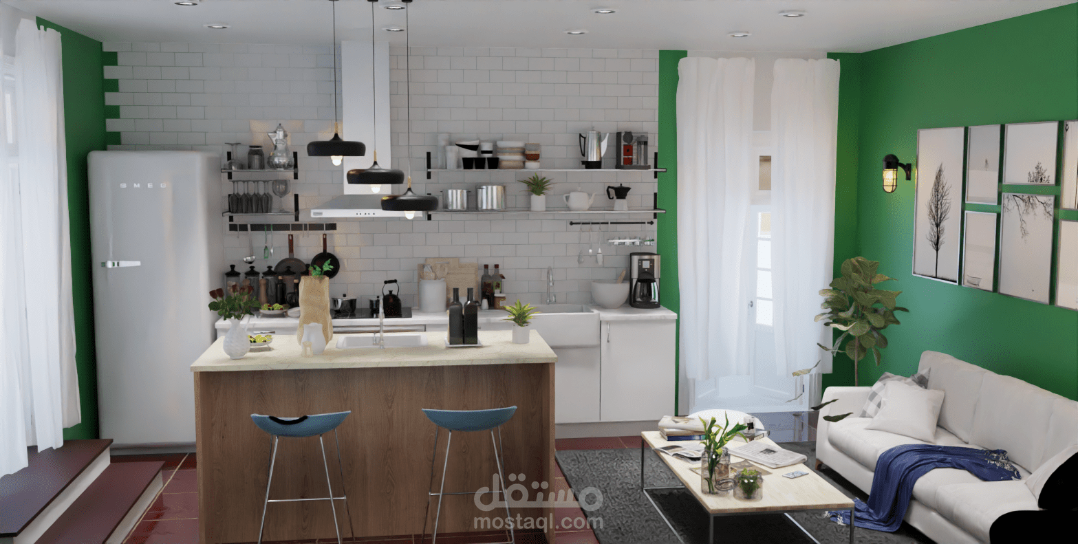 3D kitchen مطبخ