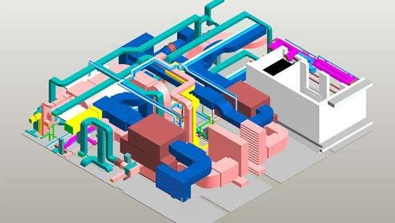 عمل مخططات تصميمية وشوب درونج للاعمال الكهروميكانيكية بالمشروعات الصغيرة والكبيره باستخدام Revit  & Autocad