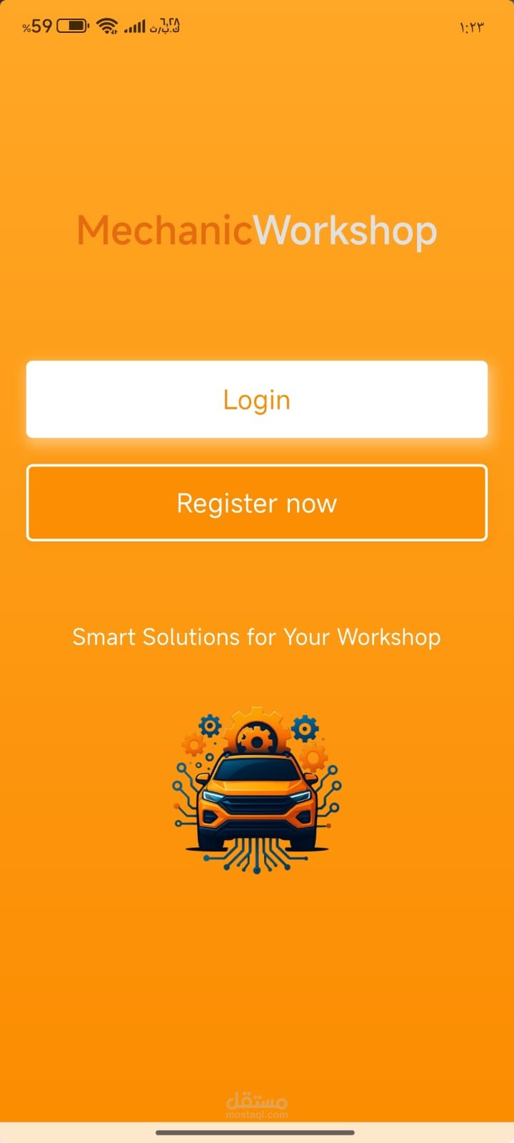 Full Stack Mechanic Workshop Management System (Flutter & Node.js)