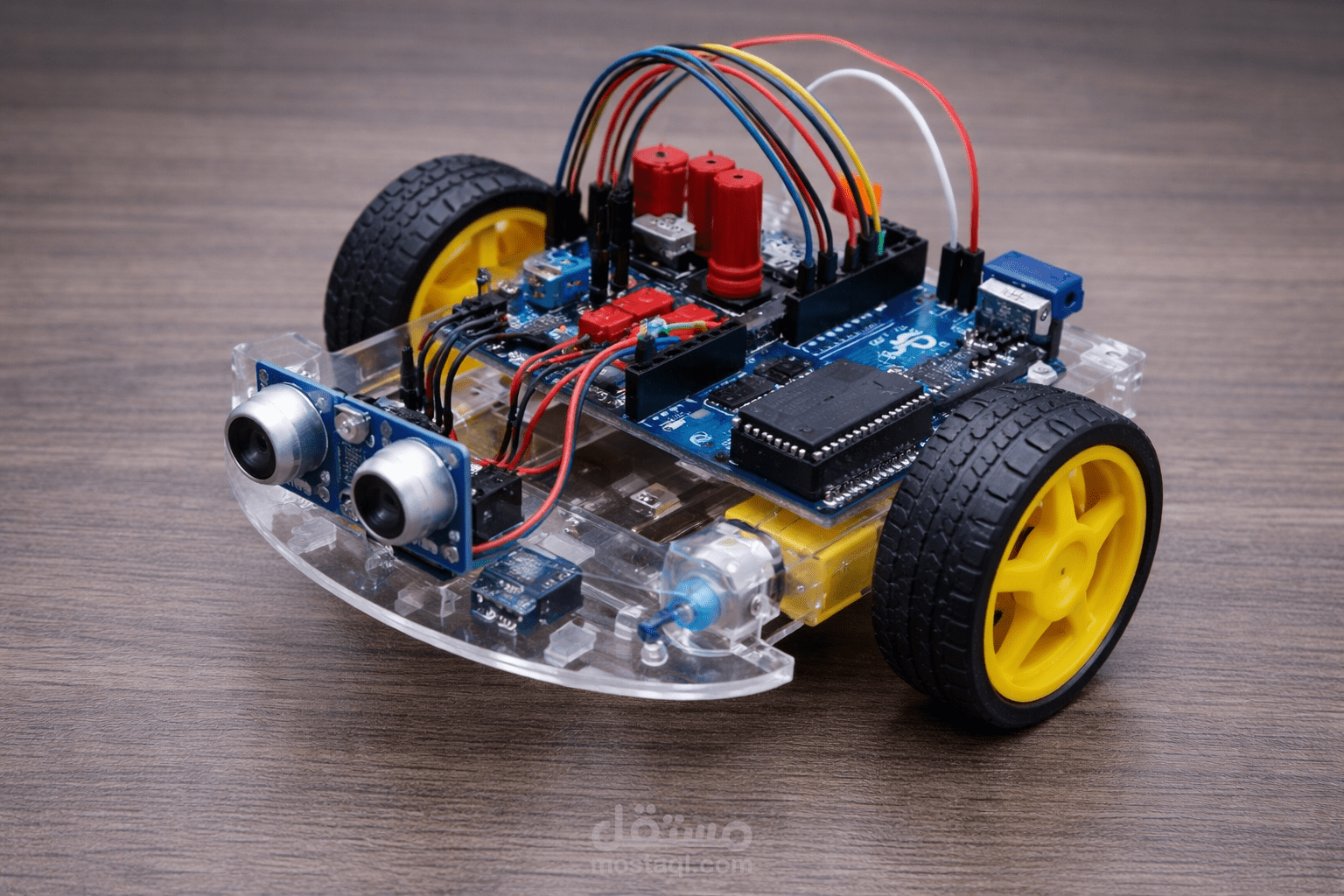 تنفيذ مشروع روبوت بسيط باستخدام Arduino