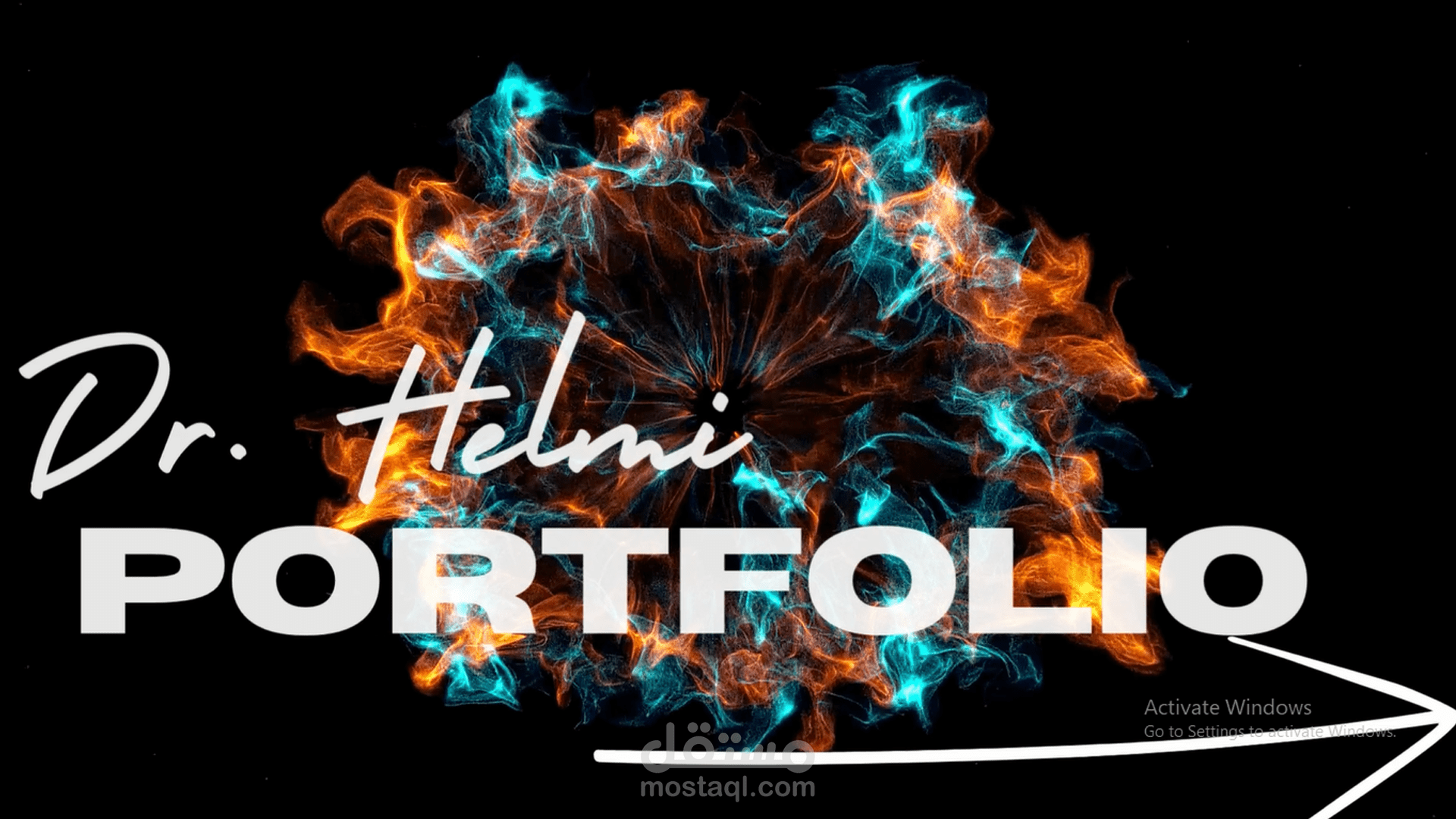 فيديو سريع بورتوفوليو يصف بعض أعمالى (Multimedia production)