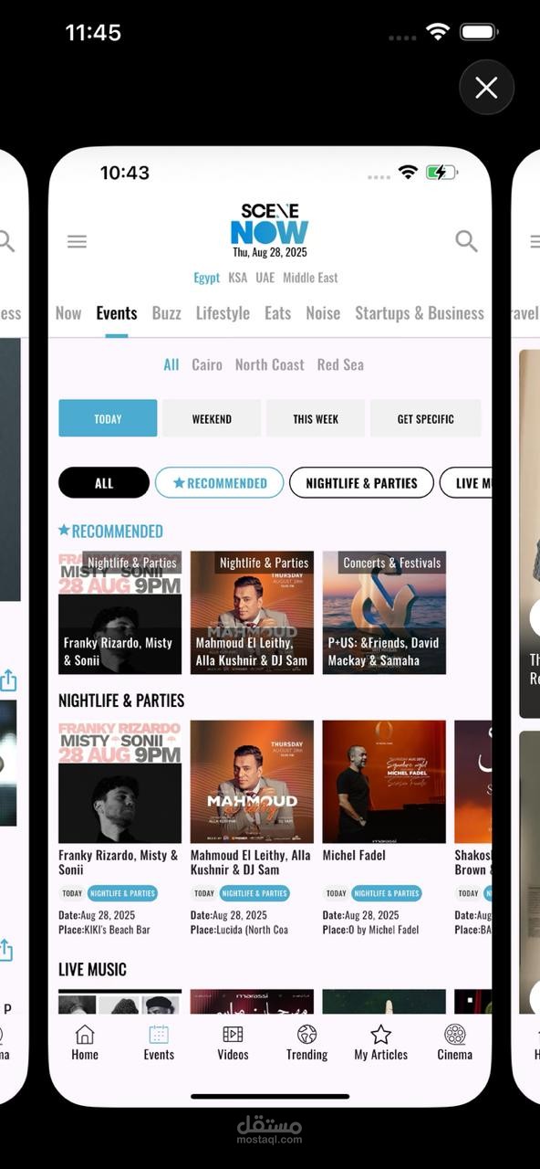 SceneNow App